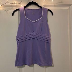 Nike Dri-Fit purple tank top size medium
